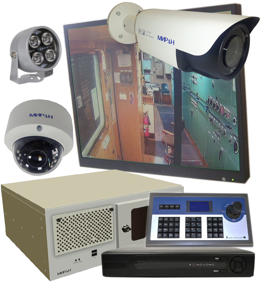 Судовое видеонаблюдение в Маринэк