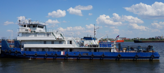 Буксир-толкач Як с системой видеонаблюдения ТСОН МИРАН