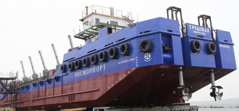 Проект НВ-600 баржа Трудовая